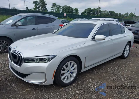 2021 BMW 740I xDrive from USA, damaged, VIN WBA7T4C04MCG02655